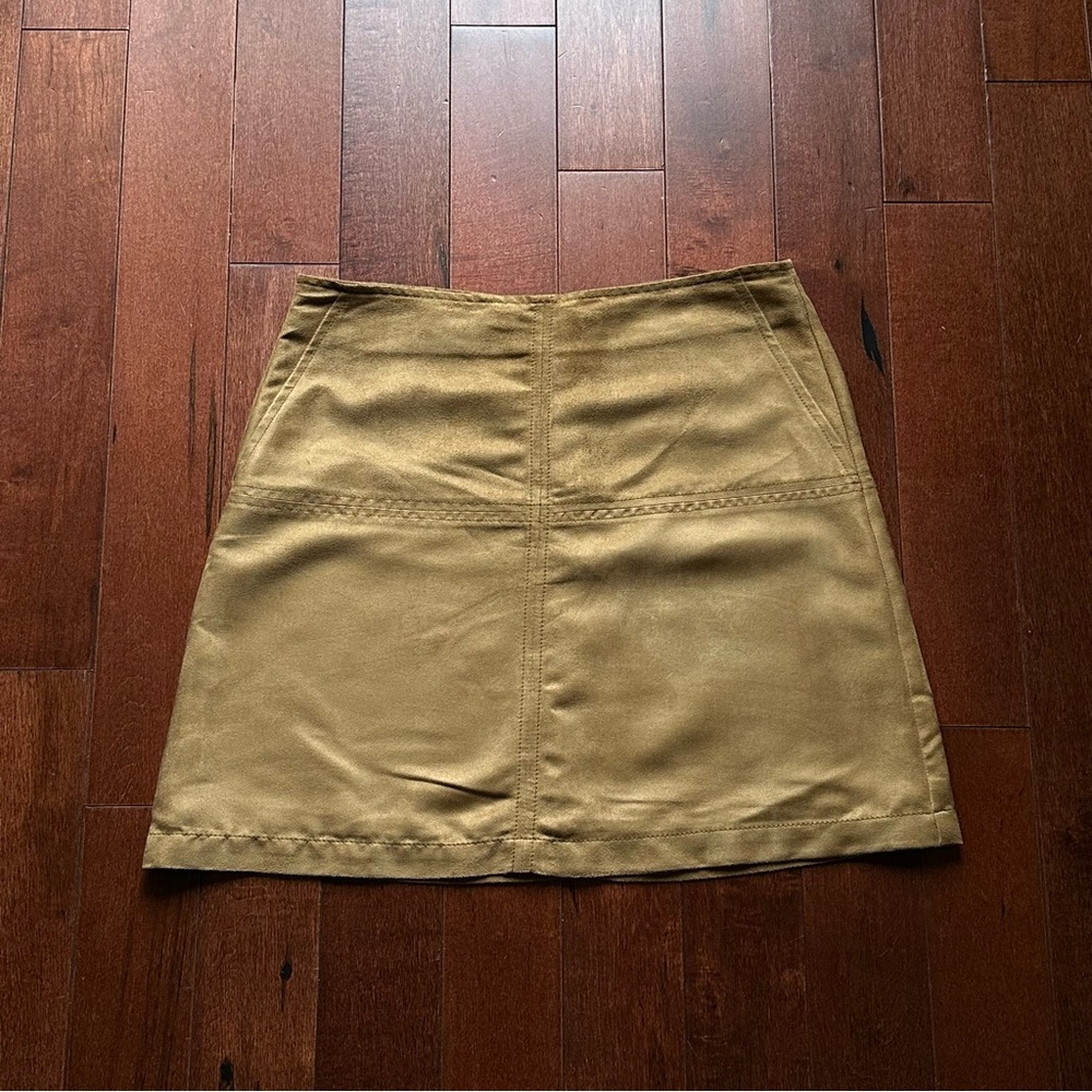 Sanctuary Faux Suede Mini Skirt